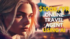 How to Make Money Online as a Travel Agent using AI