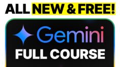 Google Gemini FULL COURSE 3 Hours: (Build & Automate Anything)